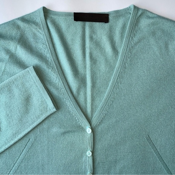 Alpha Massimo Rebecchi Cashmere Silk Cardigan Size 46 / Small - Picture 5 of 11